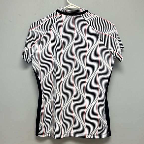 NWOT Tail White Label Women’s 1/4 Zip Short Sleeve Athletic Shirt Size Small - Picture 2 of 6